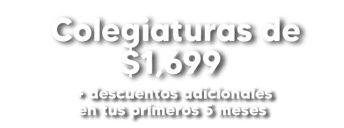 Gana una beca de hasta 70%